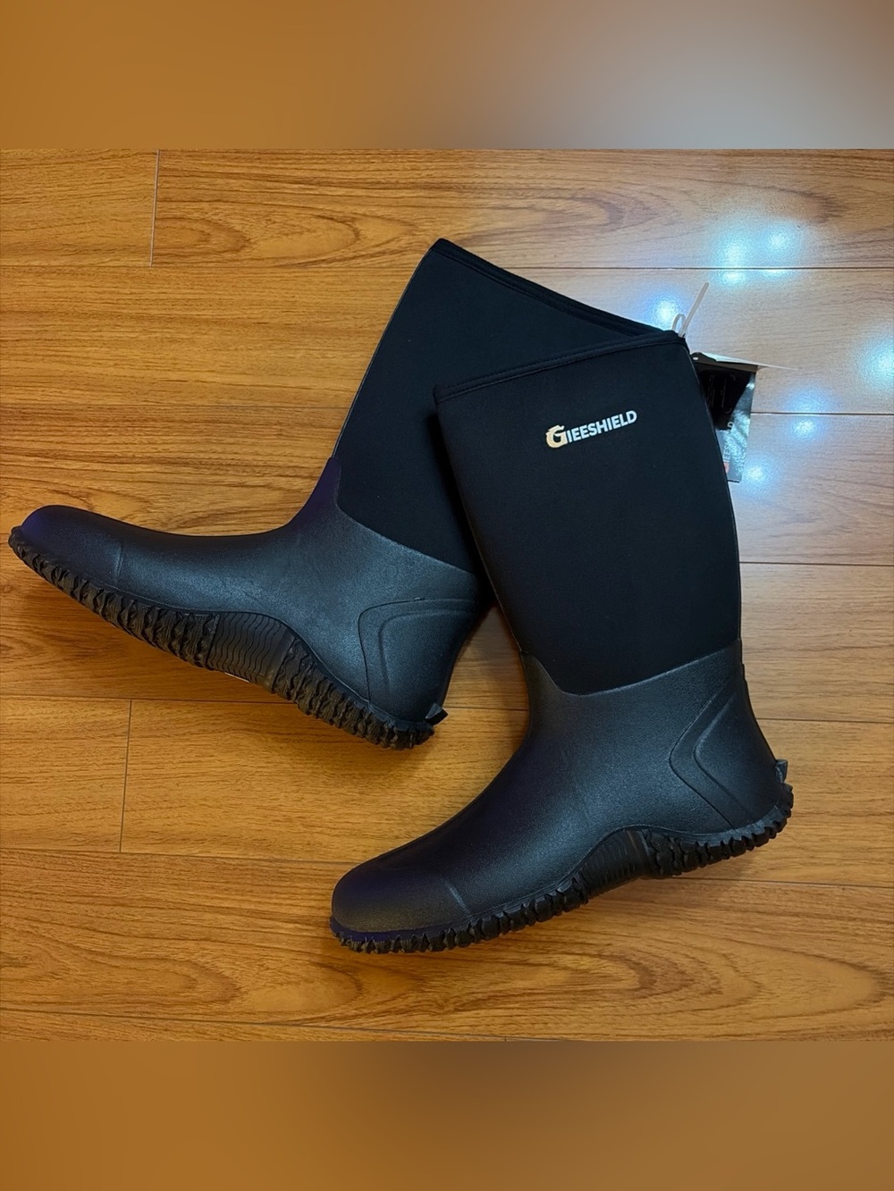 Rubber Boots for Men And Women, Waterproof Insulated Hunting Size 14